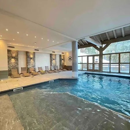 شقة La Plagne-les Coches Vue Mont Blanc 6 Pers Piscine Sauna