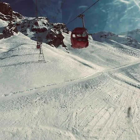 شقة La Plagne-les Coches Vue Mont Blanc 6 Pers Piscine Sauna *