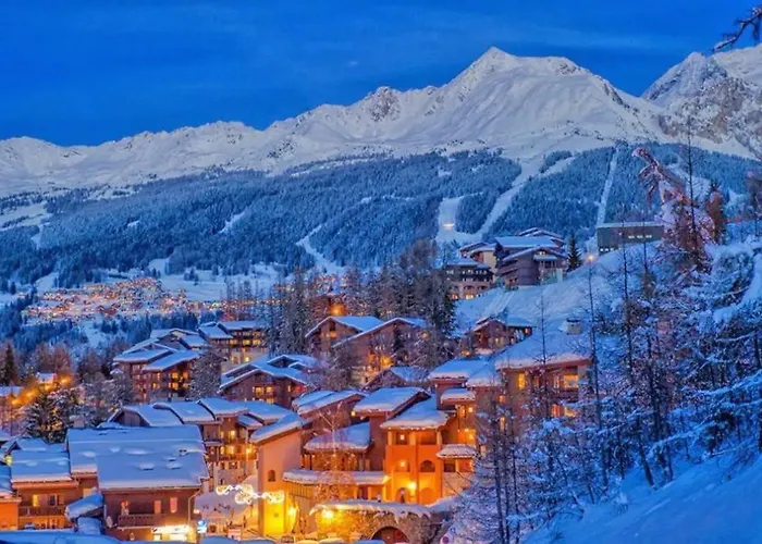 La Plagne-les Coches Vue Mont Blanc 6 Pers Piscine Sauna Lägenhet La Plagne