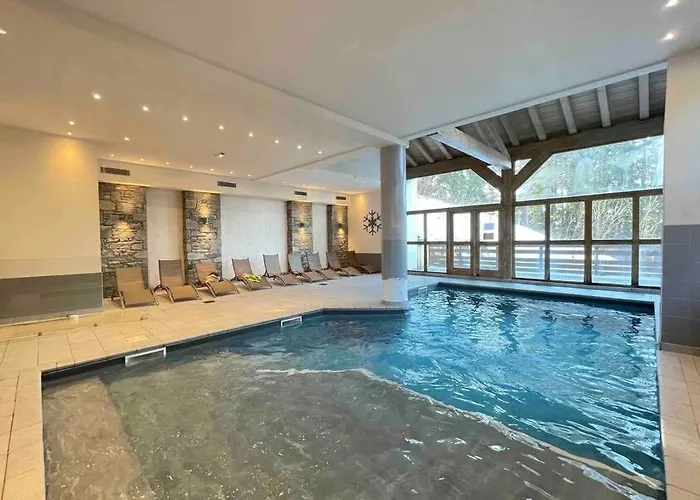 Lägenhet La Plagne-les Coches Vue Mont Blanc 6 Pers Piscine Sauna