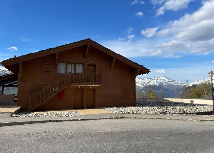 La Plagne-les Coches Vue Mont Blanc 6 Pers Piscine Sauna Lägenhet *