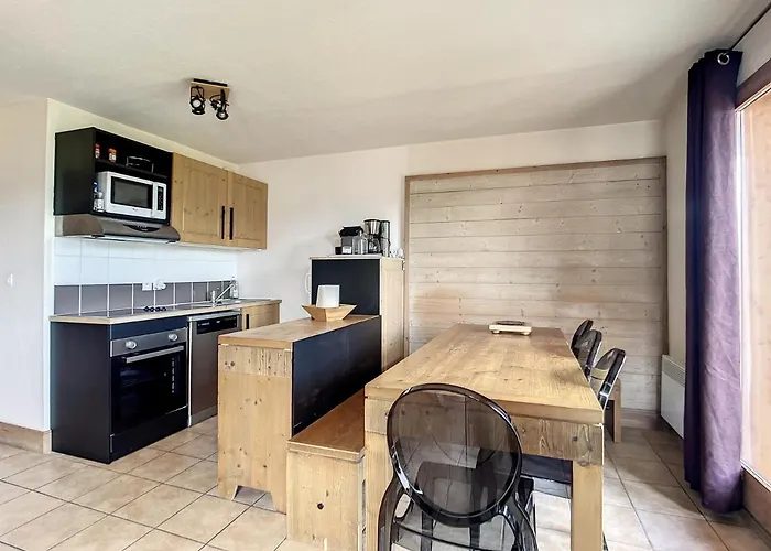 La Plagne-les Coches Vue Mont Blanc 6 Pers Piscine Sauna Lägenhet