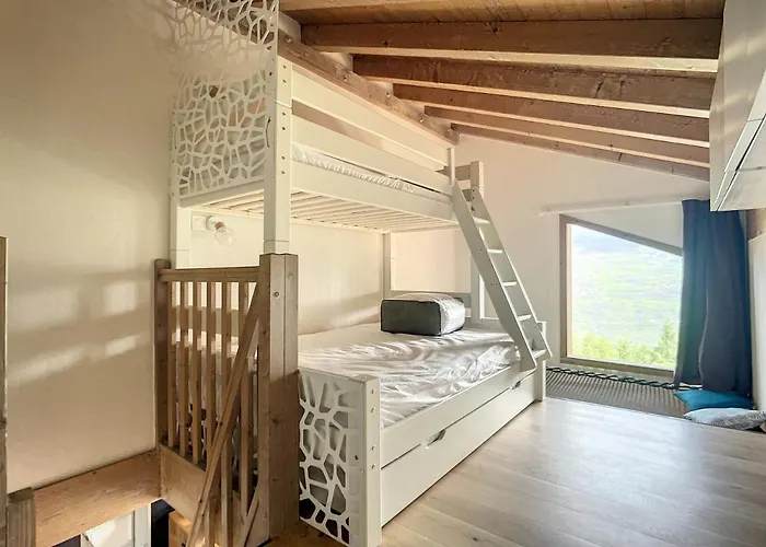 La Plagne-les Coches Vue Mont Blanc 6 Pers Piscine Sauna Lägenhet La Plagne