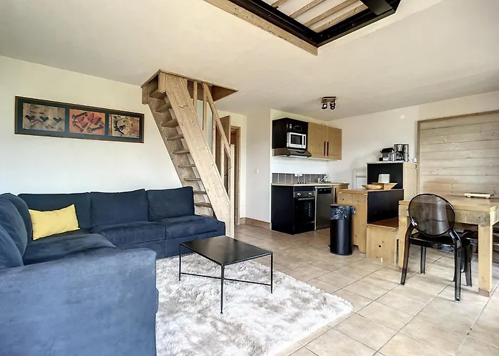 La Plagne-les Coches Vue Mont Blanc 6 Pers Piscine Sauna Lägenhet La Plagne