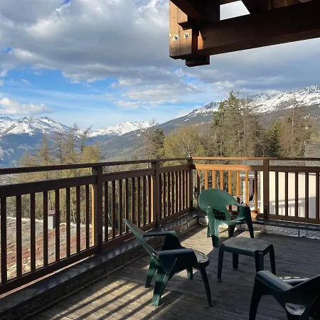 Διαμέρισμα La Plagne-les Coches Vue Mont Blanc 6 Pers Piscine Sauna
