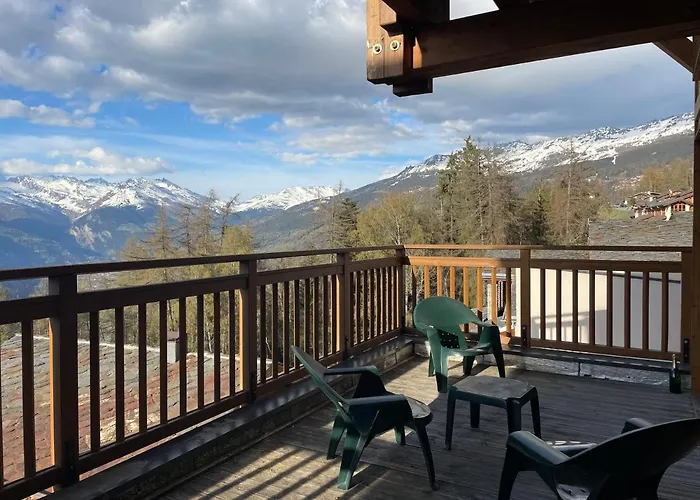 公寓 La Plagne-les Coches Vue Mont Blanc 6 Pers Piscine Sauna